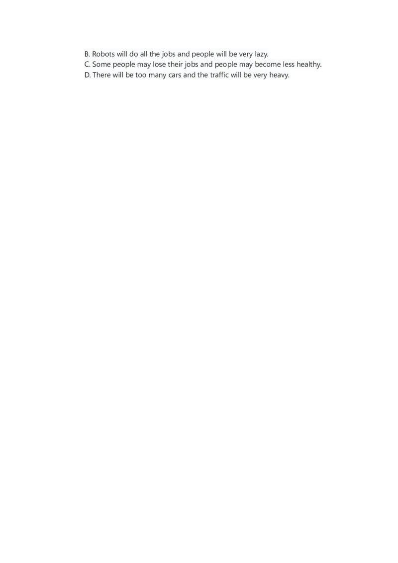 人教版八上英语Unit7讲义（学生版）_最新人教版英语八年级上册_新版_初中英语8上新更新第三套可选择_03讲义_讲义赠送参考
