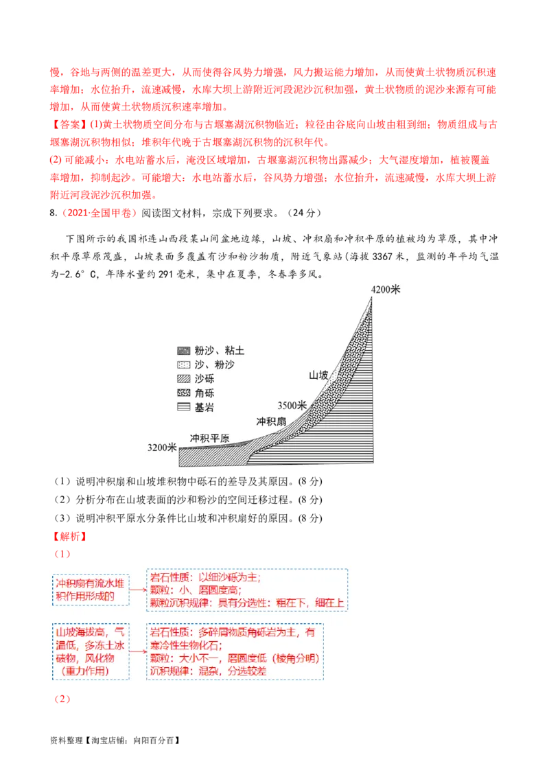 专题05地质运动规律（讲义）（解析版）_新高考复习资料_2024年新高考复习资料_二轮复习资料_2024年高考地理二轮复习讲练测（新教材新高考）_配套讲义_教师版（含答案解析）