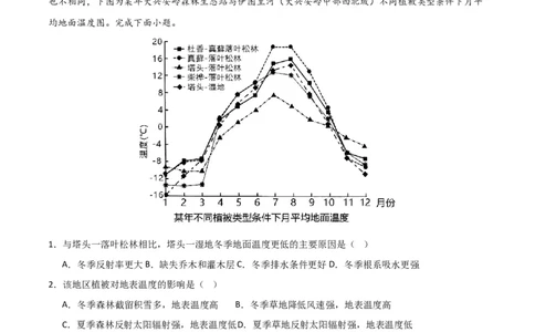 专题03大气运动易错突破（解析版）_新高考复习资料_2024年新高考复习资料_专项复习资料_备战2024年高考地理考试易错题（新高考专用）_教师版（含答案解析）
