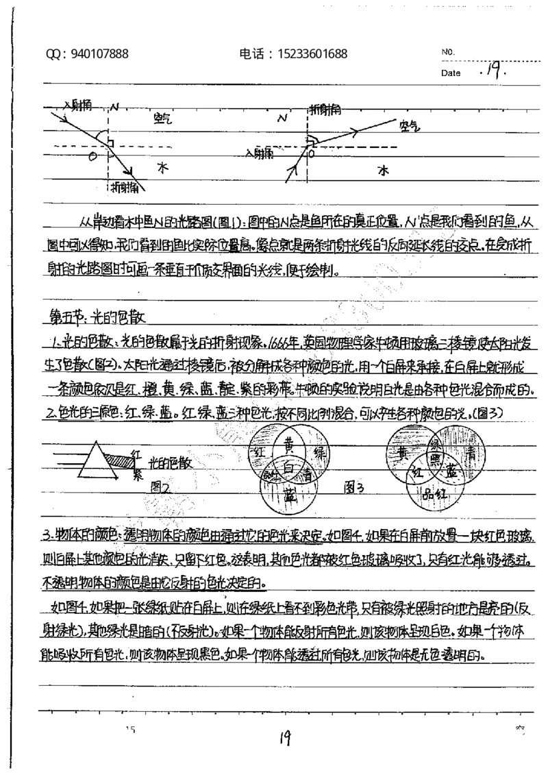 中考状元笔记物理_初中资料