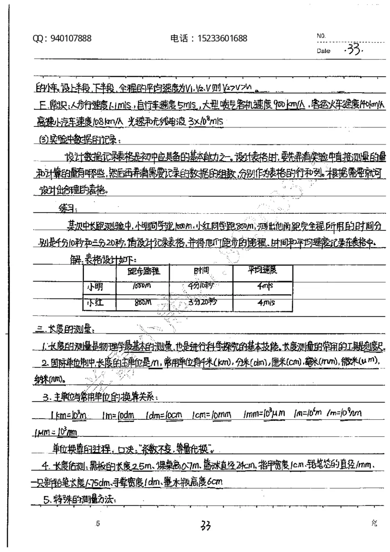 中考状元笔记物理_初中资料