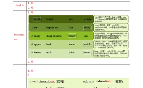 Unit4课时5SectionBVocabularyinuse2a-2d趣味词汇（导学案）_最新人教版英语八年级上册_新版_初中英语8上新更新第一套可选择_01.U4-U5.英语8上-教案+PPT课件+导学案+分层作业第1套_Unit4