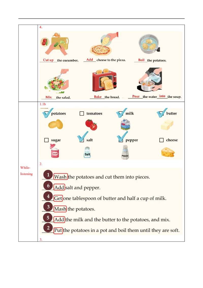 Unit5课时1SectionA（1a-1d）（导学案）_最新人教版英语八年级上册_新版_初中英语8上新更新第一套可选择_01.U4-U5.英语8上-教案+PPT课件+导学案+分层作业第1套_Unit5