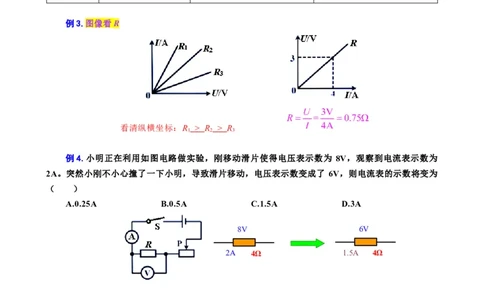 《欧姆定律基础过关及重难点突破》_8、物理总复习_8.中考物理总复习_2024年中考复习资料_专项复习资料_2024年中考物理复习_❤更新专项复习