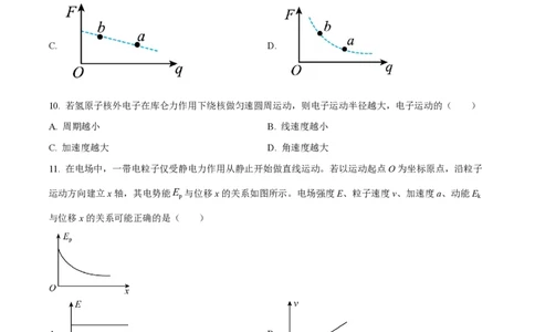 精品解析：上海市复兴高级中学2022-2023学年高三上学期期中物理试题（原卷版）_0122026上海中考一模二模真题试卷_2026年上海一模_上海1500初中高中试卷_高中_高三_上学期_2：期中