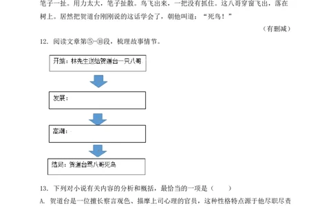 专题04记叙文阅读-2022年中考二模语文试题分类汇编（上海专用）（解析版）_0122026上海中考一模二模真题试卷_2025-2012年_1.上海中考语文一模二模（14-24）_二模