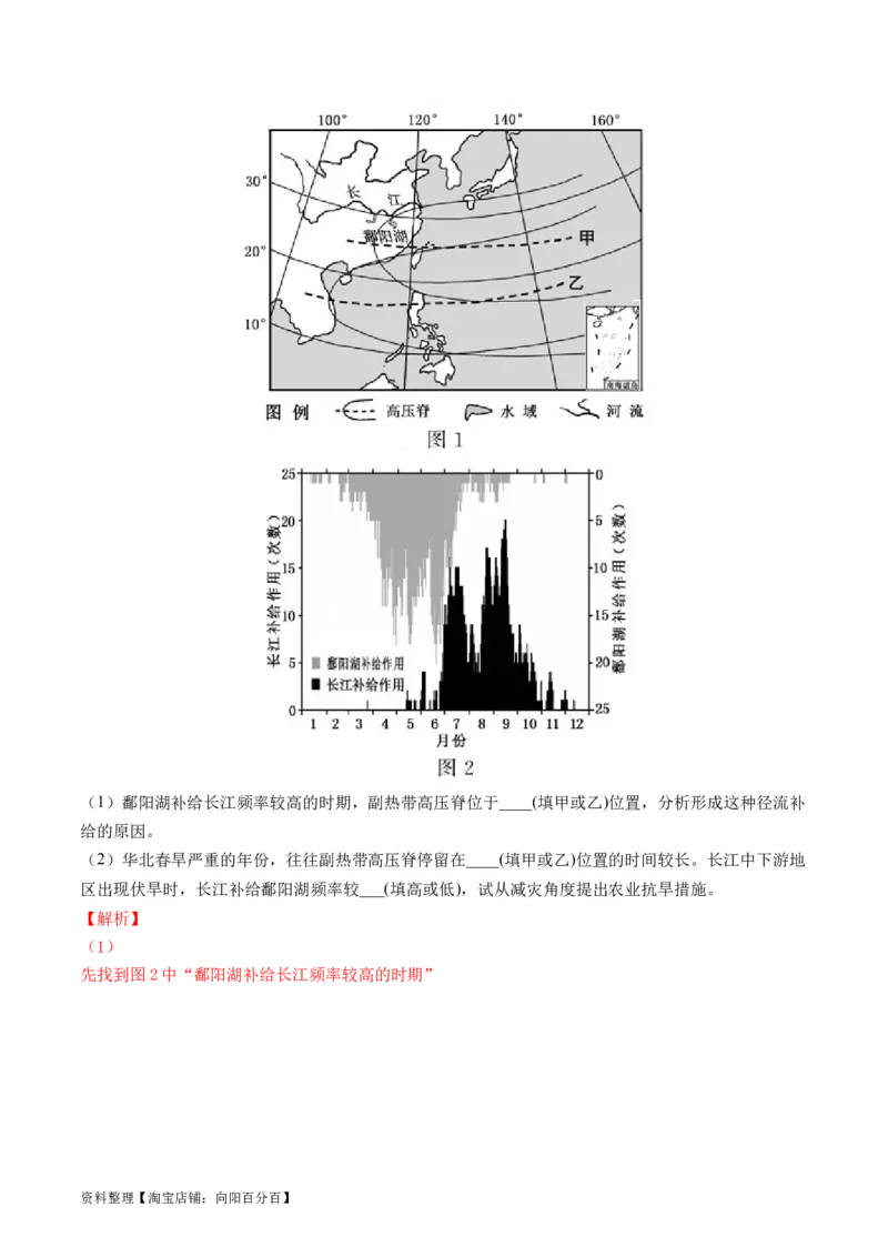 专题03微专题云雾雪、副高、特殊天气系统和现象（讲义）（解析版）_新高考复习资料_2024年新高考复习资料_二轮复习资料_2024年高考地理二轮复习讲练测（新教材新高考）_配套讲义