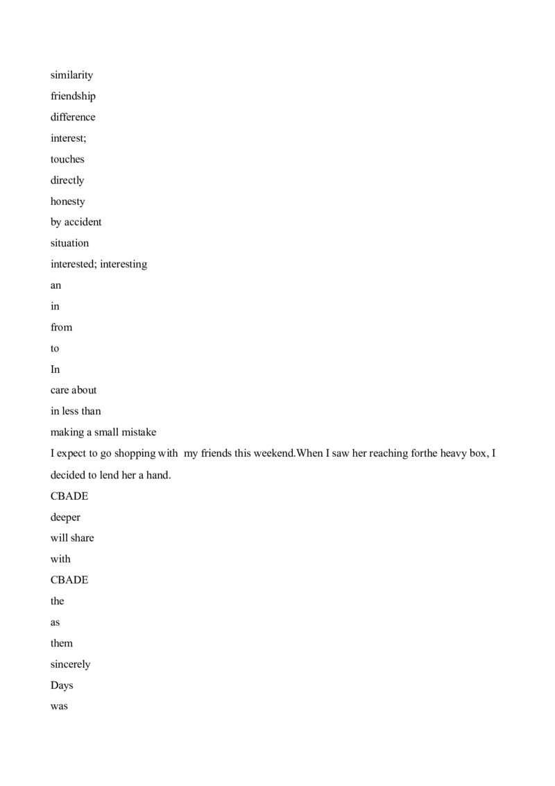 Unit3SameorDifferentSectionB同步练习（含答案）_最新人教版英语八年级上册_新版_初中英语8上新更新第三套可选择_04习题试卷_同步练习