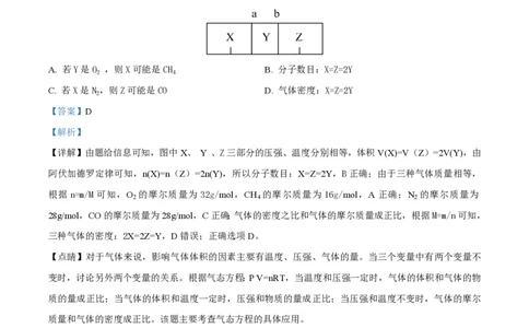 精品解析：上海市复旦大学附属中学2022-2023学年高一上学期期中考试化学试题（解析版）_0122026上海中考一模二模真题试卷_2026年上海一模_上海1500初中高中试卷_高中_高二_上学期