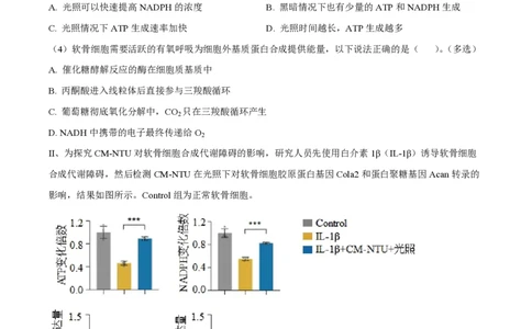 精品解析：上海七宝中学2022-2023学年高二上生物期末生物试题（原卷版）_0122026上海中考一模二模真题试卷_2026年上海一模_上海1500初中高中试卷_高中_高二_上学期_3：期末