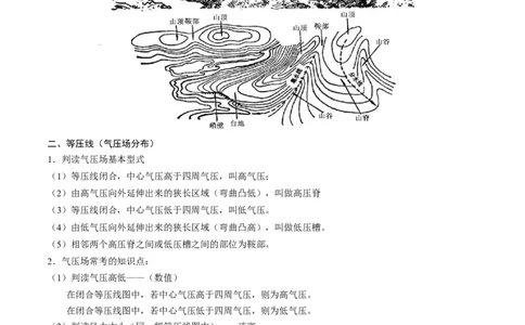 专题03&ldquo;等值线型&rdquo;选择题答题技巧(原卷版)_新高考复习资料_2024年新高考复习资料_二轮复习资料_2024年高考地理二轮热点题型归纳与变式演练（新高考通用）