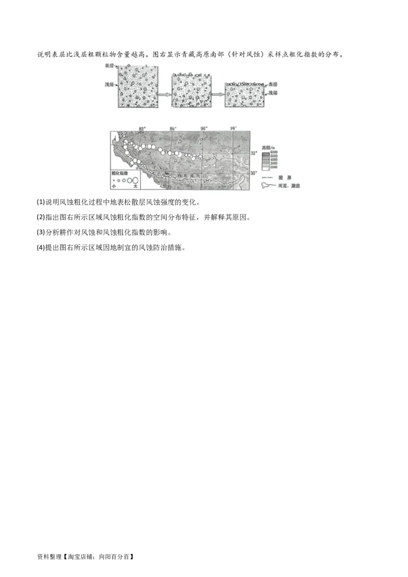 专题09地表形态的塑造-口袋书2024年高考地理一轮复习知识清单_新高考复习资料_2024年新高考复习资料_一轮复习资料_完口袋书2024年高考地理一轮复习知识清单