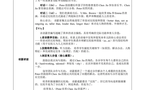 Unit3课时1SectionA（1a-1e）（教学设计）_最新人教版英语八年级上册_新版_初中英语8上新更新第一套可选择_01.U1-U3.英语8上-教案+PPT课件+导学案+分层作业第1套_Unit3