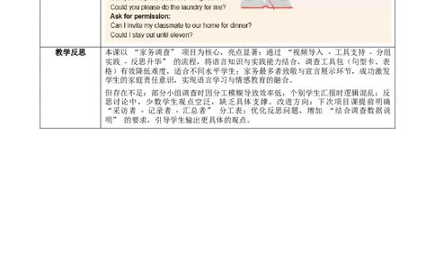 Unit2课时7SectionB(Project)（教学设计）_最新人教版英语八年级上册_新版_初中英语8上新更新第一套可选择_01.U1-U3.英语8上-教案+PPT课件+导学案+分层作业第1套_Unit2