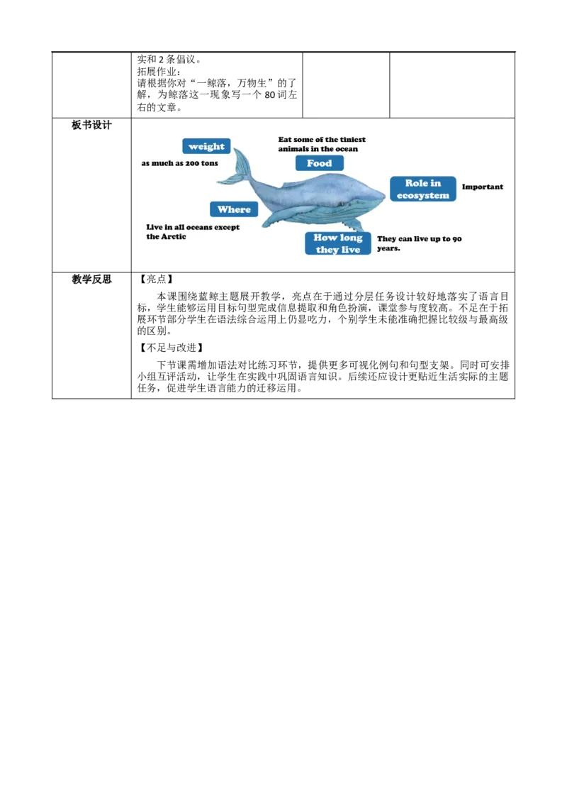 Unit4课时6SectionB（3a-3c）（教学设计）_最新人教版英语八年级上册_新版_初中英语8上新更新第一套可选择_01.U4-U5.英语8上-教案+PPT课件+导学案+分层作业第1套_Unit4
