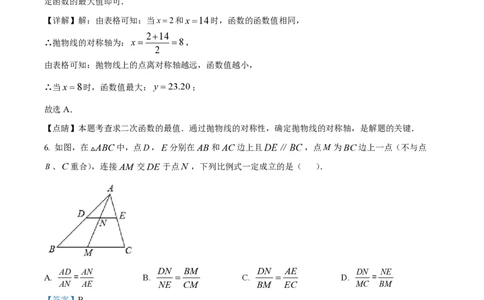 精品解析：上海市杨浦区2022-2023学年九年级上学期数学期末（一模）数学试卷（解析版）_0122026上海中考一模二模真题试卷_2026年上海一模_上海1500初中高中试卷_初中_九年级_上学期