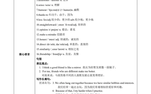 Unit3课时4SectionB（1a-1e）&Readingplus（教学设计）_最新人教版英语八年级上册_新版_初中英语8上新更新第一套可选择_01.U1-U3.英语8上-教案+PPT课件+导学案+分层作业第1套_Unit3