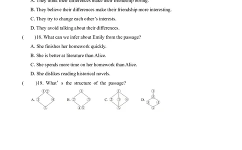 Unit3SameorDifferentSectionA（含答案）_最新人教版英语八年级上册_新版_初中英语8上新更新第三套可选择_04习题试卷_同步练习
