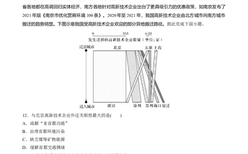 3.2.2工业布局（练习）（解析版）_新高考复习资料_2024年新高考复习资料_一轮复习资料_完备战2024年高考地理一轮复习考点帮（新高考专用）_第三部分人文地理_练习（原卷版+解析版）