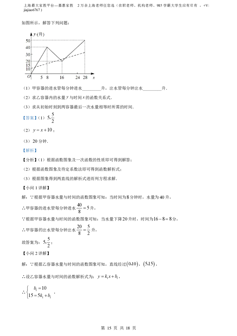 精品解析：上海市市北初级中学2022-2023学年八年级下学期期中数学试卷（解析版）_0122026上海中考一模二模真题试卷_2026年上海一模_上海1500初中高中试卷_初中_八年级_下学期_2：期中