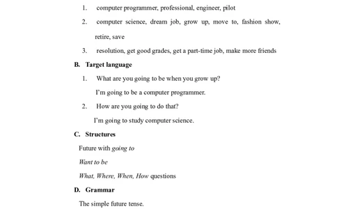八年级英语上册教案：Unit6I&rsquo;mgoingtostudycomputerscience._最新人教版英语八年级上册_老版（含有参考价值）_01教案人教版初中英语八上（多版本）易提分旗舰店