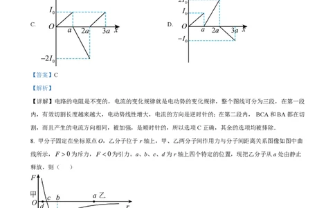 精品解析：上海市复旦大学附属中学2022-2023学年高二下学期期中等级性考试物理试题（解析版）_0122026上海中考一模二模真题试卷_2026年上海一模_上海1500初中高中试卷_高中_高二_下学期