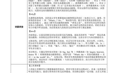 Unit4课时1SectionA（1a-1d）（教学设计）_最新人教版英语八年级上册_新版_初中英语8上新更新第一套可选择_01.U4-U5.英语8上-教案+PPT课件+导学案+分层作业第1套_Unit4