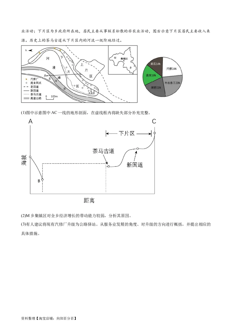 专题14工业和服务业-口袋书2024年高考地理一轮复习知识清单_新高考复习资料_2024年新高考复习资料_一轮复习资料_完口袋书2024年高考地理一轮复习知识清单