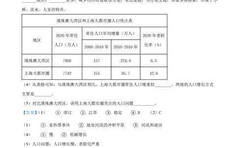 精品解析：上海市奉贤区致远高级中学2022-2023学年高一下学期期末地理试题（解析版）_0122026上海中考一模二模真题试卷_2026年上海一模_上海1500初中高中试卷_高中_高一_下学期_3：期末