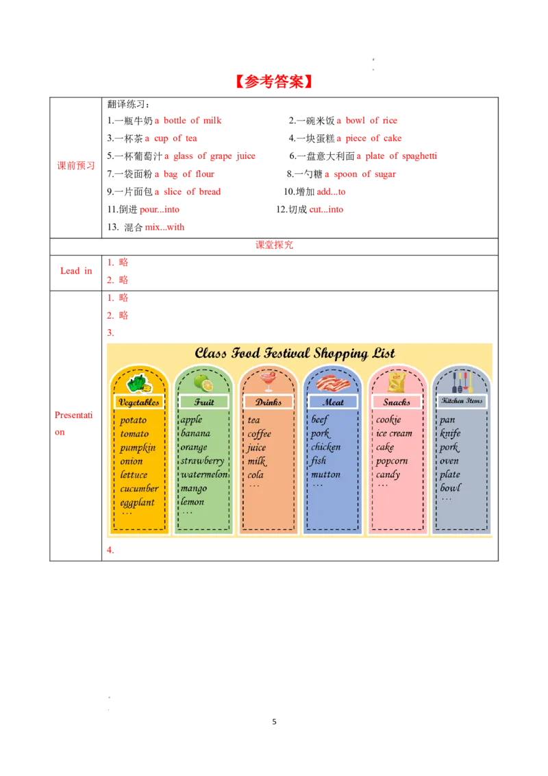 Unit5课时5SectionB（2a-2f）（导学案）英语人教版2024八年级上册_最新人教版英语八年级上册_新版_初中英语8上新更新第二套可选择_01课件+教案+导学案+分层作业_3导学案
