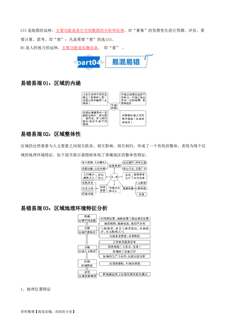 专题17地理环境与区域发展-口袋书2024年高考地理一轮复习知识清单_新高考复习资料_2024年新高考复习资料_一轮复习资料_完口袋书2024年高考地理一轮复习知识清单