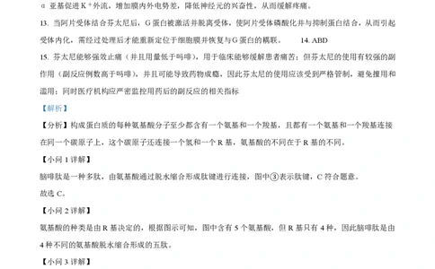 精品解析：上海市徐汇中学2022-2023学年高三11月期中生物试题（解析版）_0122026上海中考一模二模真题试卷_2026年上海一模_上海1500初中高中试卷_高中_高三_上学期_2：期中