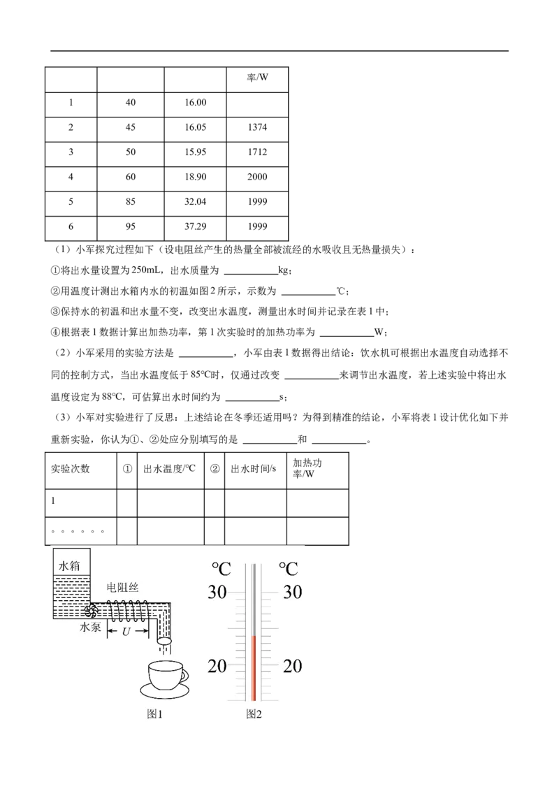 专题07综合题（全国通用）解析版_8、物理总复习_8.中考物理总复习_2024年中考复习资料_二轮复习资料_完2024年中考物理专题练习（全国通用）_热点练_教师版（含答案解析）