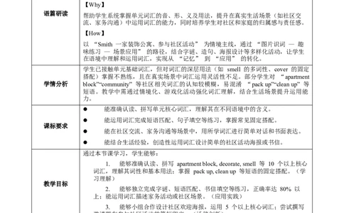 Unit2课时5SectionB(Vocabularyinuse)（教学设计）_最新人教版英语八年级上册_新版_初中英语8上新更新第一套可选择_01.U1-U3.英语8上-教案+PPT课件+导学案+分层作业第1套_Unit2