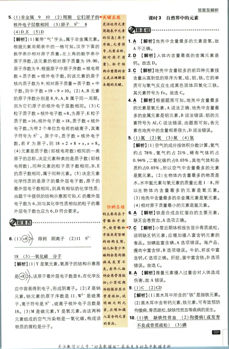 初中必刷题九年级上册化学沪教版答案_2026沪教牛津版英语_05.4沪教版-上册-化学