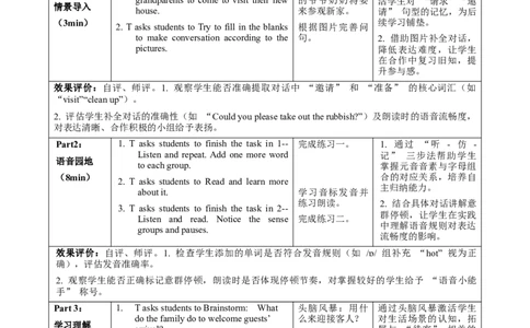 Unit2课时2SectionA(Pronunciation-2e)（教学设计）_最新人教版英语八年级上册_新版_初中英语8上新更新第一套可选择_01.U1-U3.英语8上-教案+PPT课件+导学案+分层作业第1套_Unit2