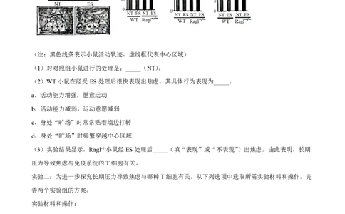 精品解析：上海市华东师范大学第二附属中学2022-2023学年高二下学期期中生物试题（原卷版）_0122026上海中考一模二模真题试卷_2026年上海一模_上海1500初中高中试卷_高中_高二_下学期