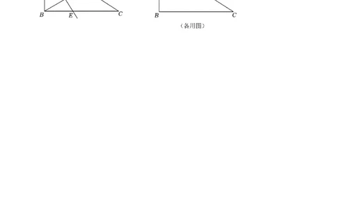专题11几何综合题（解答题25题）（原卷版）_0122026上海中考一模二模真题试卷_2025-2012年_2.上海中考数学一模二模（12-24）_一模_2023年上海市中考数学一模试卷（16区）