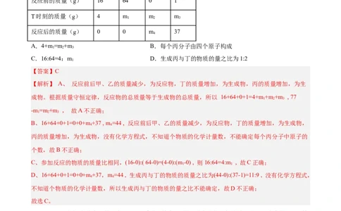 专题05图像题、难点分析（解析版）_0122026上海中考一模二模真题试卷_2025-2012年_5.上海中考化学一模二模（12-24）_一模_2023年上海市中考化学一模试卷（15区）