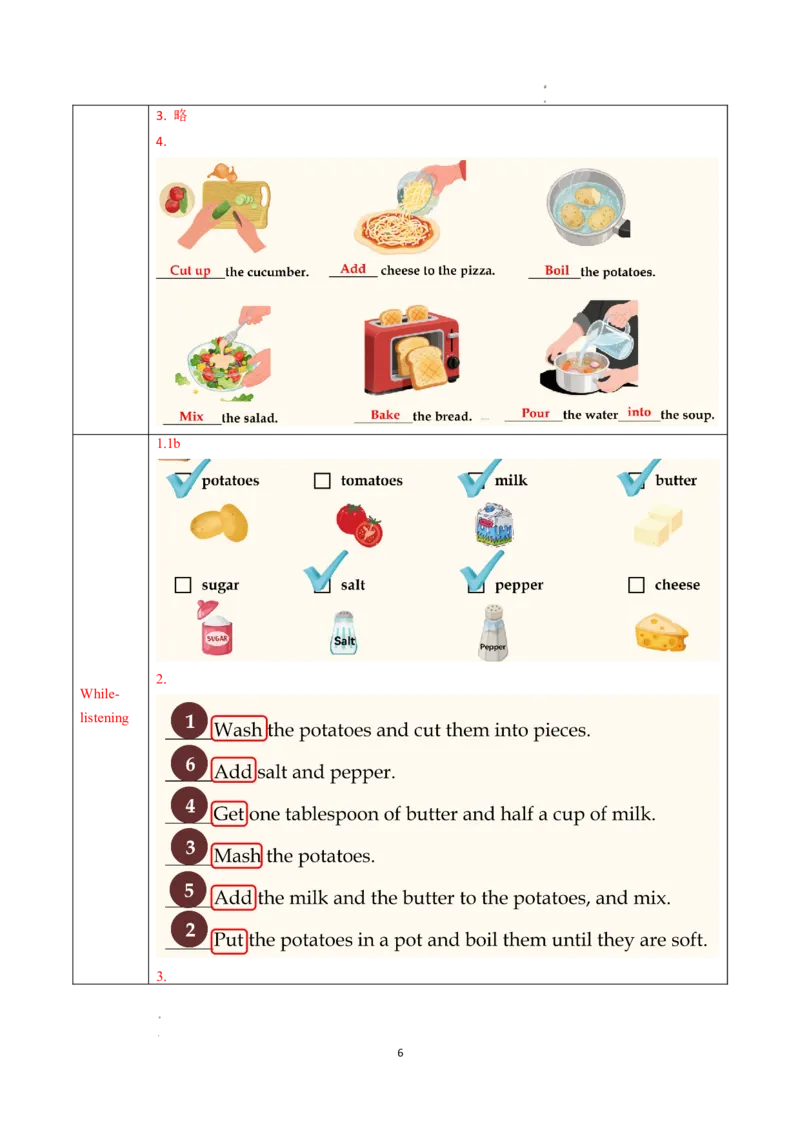 Unit5课时1SectionA（1a-1d）（导学案）英语人教版2024八年级上册_最新人教版英语八年级上册_新版_初中英语8上新更新第二套可选择_01课件+教案+导学案+分层作业_3导学案