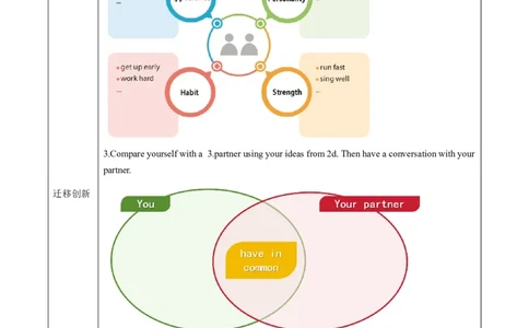Unit3课时2SectionA（Pronunciation&2a-2e）（导学案）英语人教版2024八年级上册_最新人教版英语八年级上册_新版_初中英语8上新更新第二套可选择_01课件+教案+导学案+分层作业_3导学案