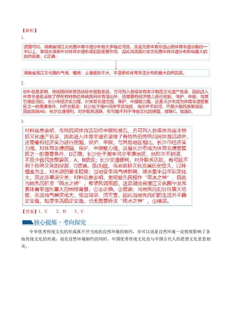 专题08微专题人口问题、传统文化和民居、城市群（讲义）（解析版）_新高考复习资料_2024年新高考复习资料_二轮复习资料_2024年高考地理二轮复习讲练测（新教材新高考）_配套讲义