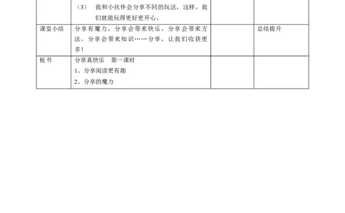 15分享真快乐第一课时教案_26新一年级道法下册（统编版）_老课标资料_2、教学教案部编一下道法_教案1