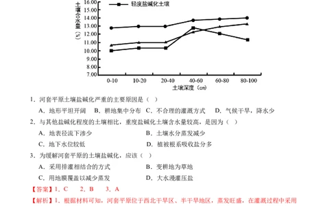 区域发展（通关卷二）（解析版）_新高考复习资料_2024年新高考复习资料_一轮复习资料_完2024高考大专题+一轮复习通关卷