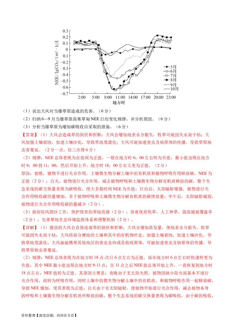 区域发展（通关卷二）（解析版）_新高考复习资料_2024年新高考复习资料_一轮复习资料_完2024高考大专题+一轮复习通关卷