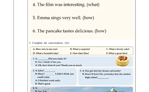 Unit5课时3SectionA（Grammar）（导学案）英语人教版2024八年级上册_最新人教版英语八年级上册_新版_初中英语8上新更新第二套可选择_01课件+教案+导学案+分层作业_3导学案