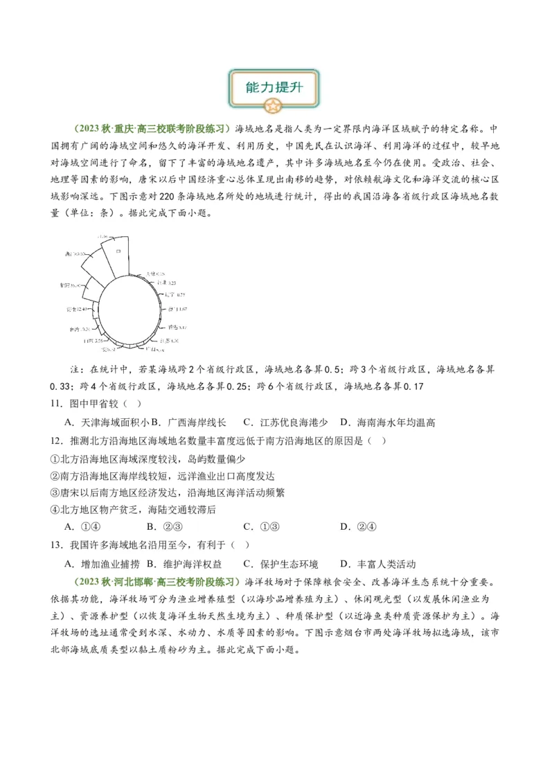 5.2中国国家发展战略举例（练习）（原卷版）_新高考复习资料_2024年新高考复习资料_一轮复习资料_完备战2024年高考地理一轮复习考点帮（新高考专用）_第三部分人文地理