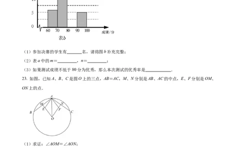 精品解析：2022年上海市黄浦区九年级二模数学试题（原卷版）(1)_0122026上海中考一模二模真题试卷_2025-2012年_2.上海中考数学一模二模（12-24）_二模