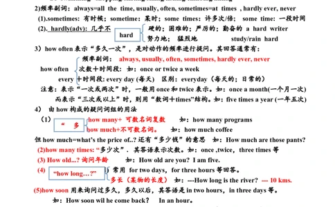 八上Units1-10单元知识点小结_最新人教版英语八年级上册_老版（含有参考价值）_06复习+知识梳理+工作计划总结人教版初中英语八上（多版本）易提分旗舰店