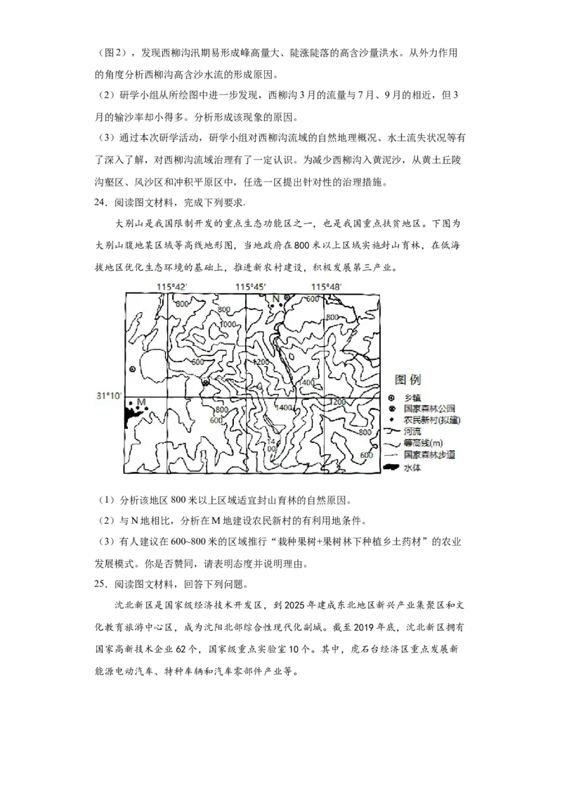 热点04绿色发展与生态文明建设_新高考复习资料_2022年新高考复习资料_2022年高考地理全二轮复习高频考点热点专项突破训练_热点04绿色发展与生态文明建设综合训练（原卷版+解析版）